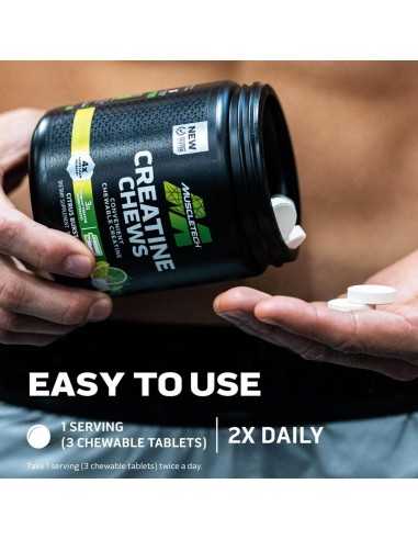 Creatine Chews Citrus Burst 90 chewable tablets