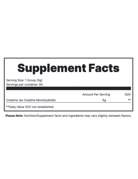 Creatine Monohydrate 300 grams