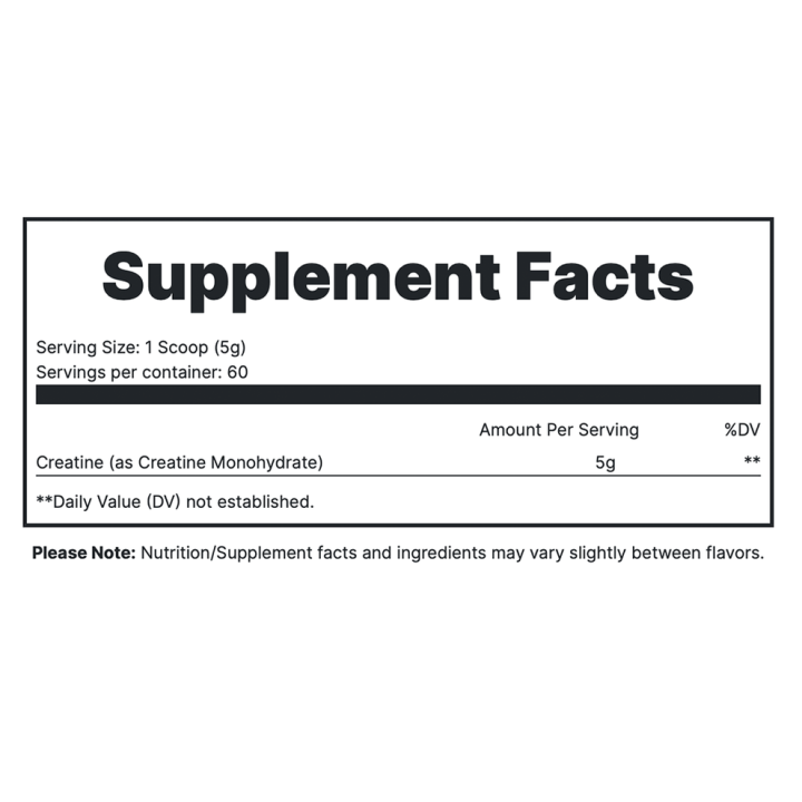 Redcon1 Micronized Creatine Monohydrate 300 g