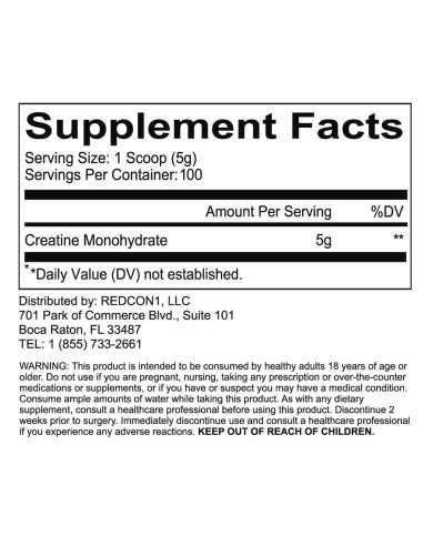 Creatine Monohydrate 300 grams