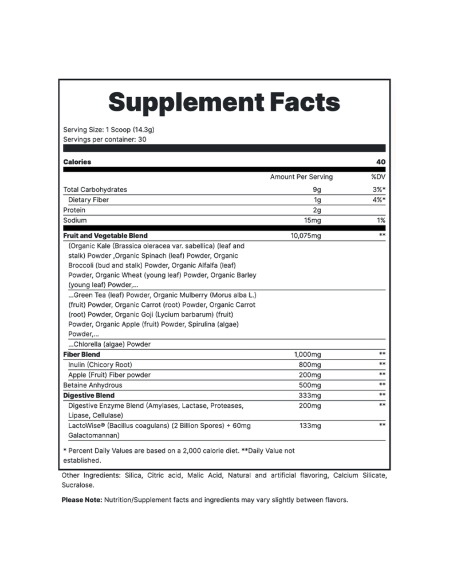 GI Juice Digestive Enzymes 429 grams