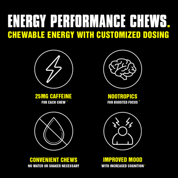 Animal Energy Chews Universal Nutrition | Instant Energy Gummies | Citymuscle