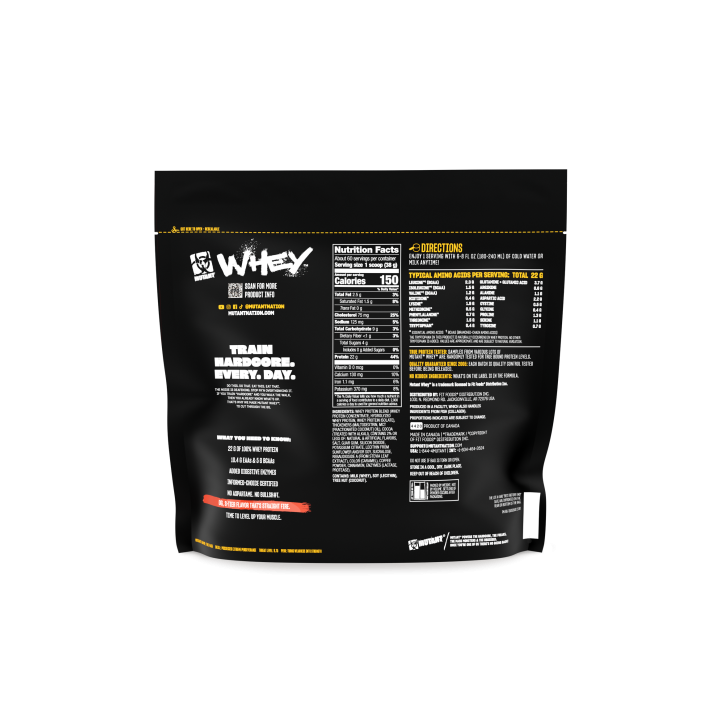 Mutant Hardcore Whey Monodose 33,5 g: Proteine Whey