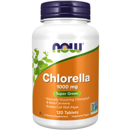 NOW Foods Chlorella 1000 mg Compresse | Citymuscle