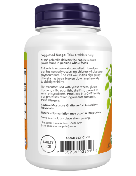 Chlorella 500mg 200 tablets