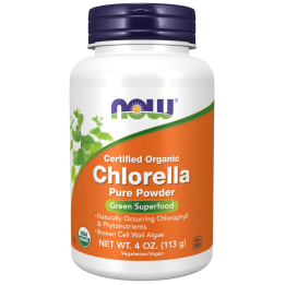 Chlorella 113 g Now Foods: organic algae powder