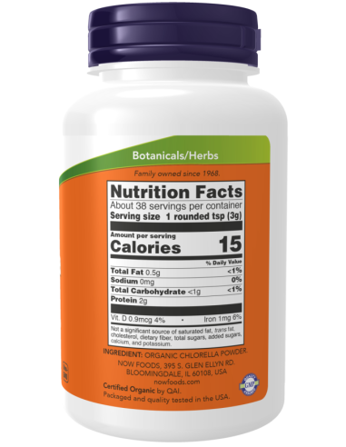 Chlorella Pure Powder 113 grams