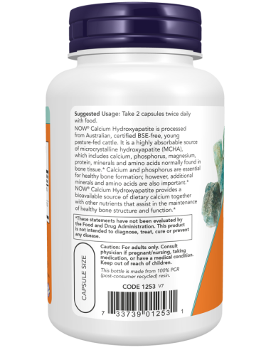 Calcium Hydroxyapatite 120 caps