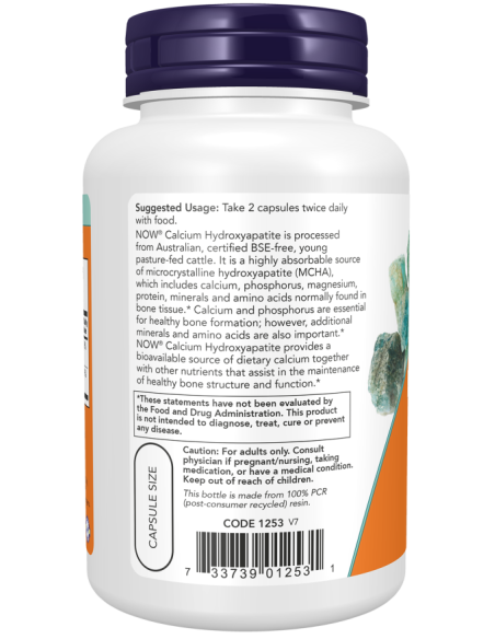Calcium Hydroxyapatite 120 caps