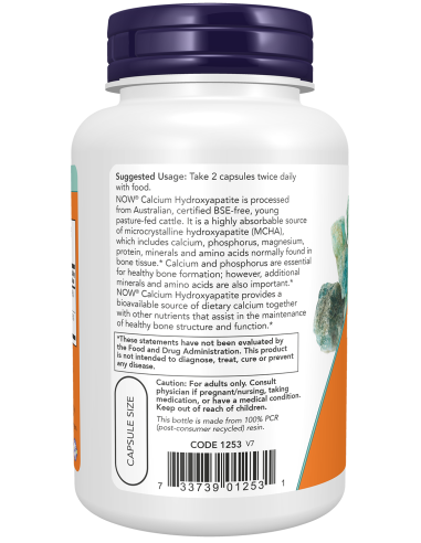 Calcium Hydroxyapatite 120 caps