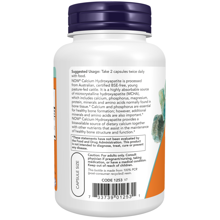 Calcium Hydroxyapatite - Calcium Supplement | NOW Foods