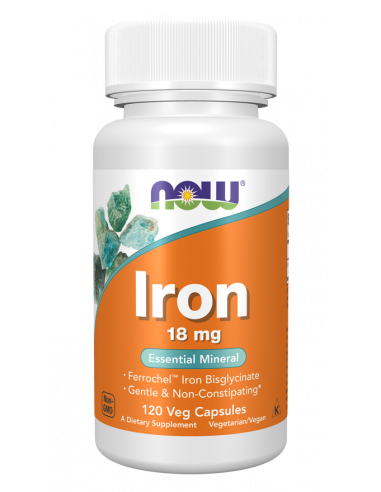 Iron 18mg 120 vcaps