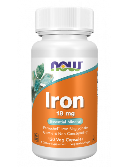 Iron 18mg 120 vcaps