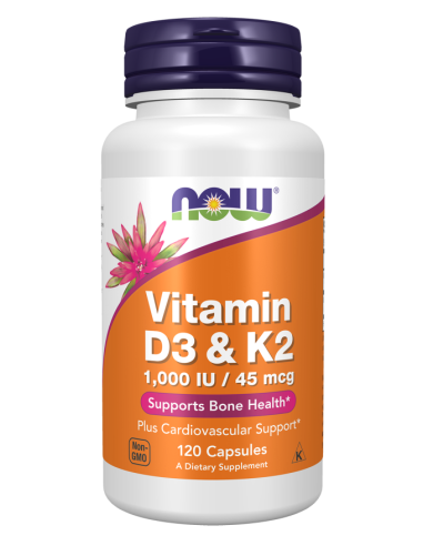 Vitamin D-3 & K-2 120 caps