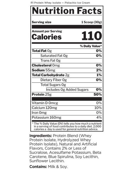 R1 Protein 899 grams