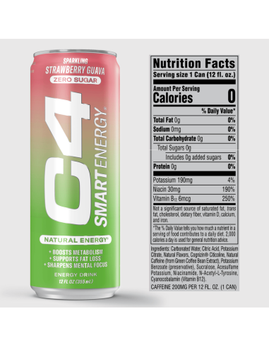 C4 Smart Energy 12 x 330 ml