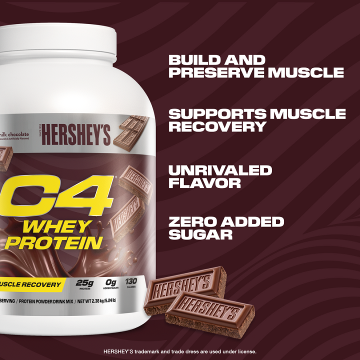 C4 Whey Protein 1610 g Cellucor: Proteine Siero Recupero