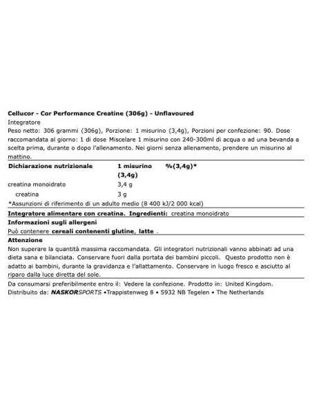 Cor Performance Creatine 153 gr