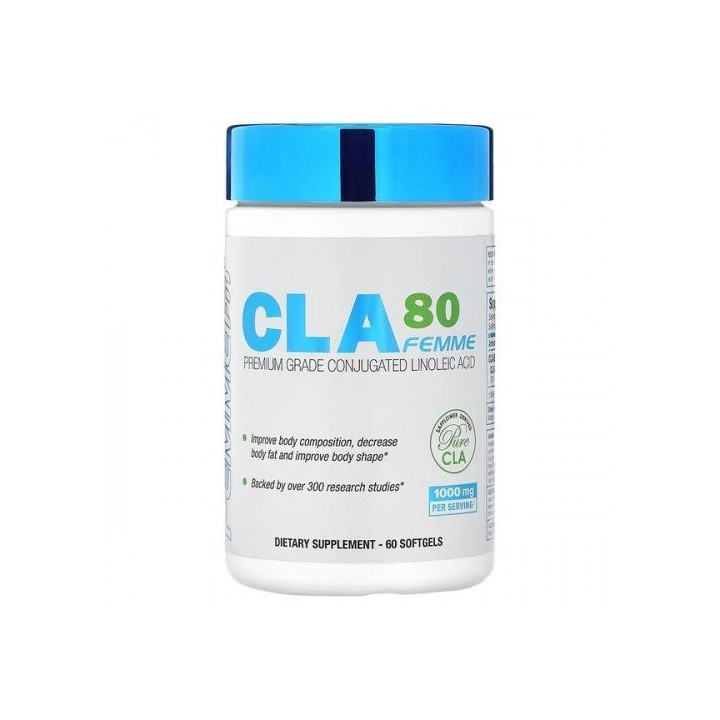 AllMax Nutrition CLA 80 Femme 60 softgels