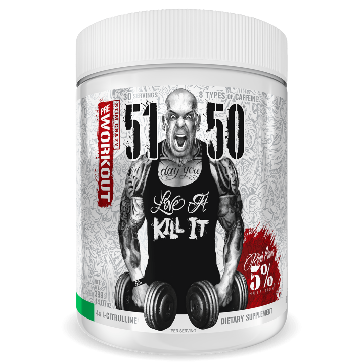 5150 Pre-Workout 372 g 5% Nutrition: Extreme Energy Pump