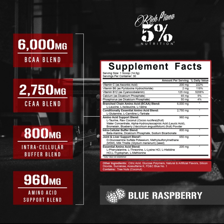 All Day You May 435 g 5% Nutrition: BCAA 10:1:1 Recupero