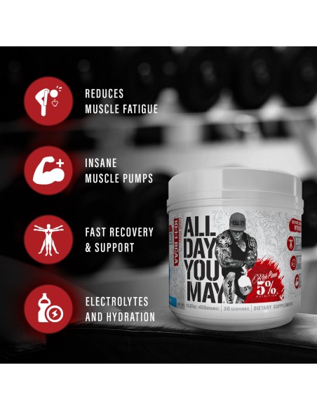All Day You May 10:1:1 Ratio BCAA Recovery Drink 435 gr