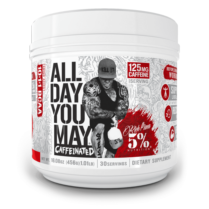 All Day You May Caffeinated 456 g 5% Nutrition: BCAA drink