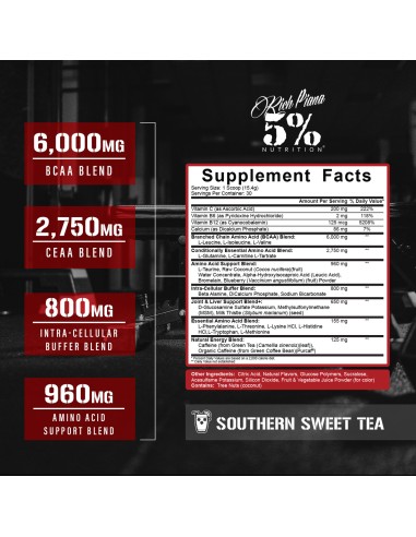 All Day You May Caffeinated BCAA Recovery Drink...