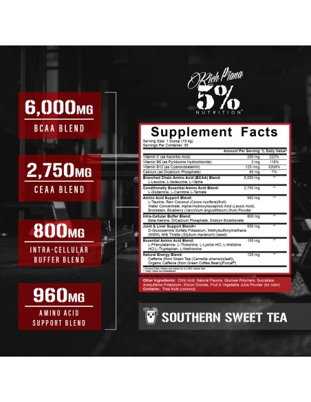 All Day You May Caffeinated BCAA Recovery Drink 456 gr