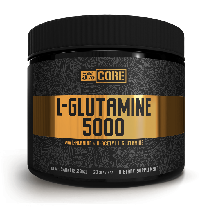 L-Glutamine 5000 Core Core Nutritionals - Pure Glutamine Powder Supplement