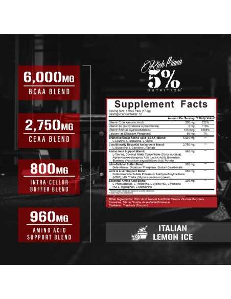 All Day You May Legendary Series Stick Packs Italian Lemon Ice 10 x 17 gr