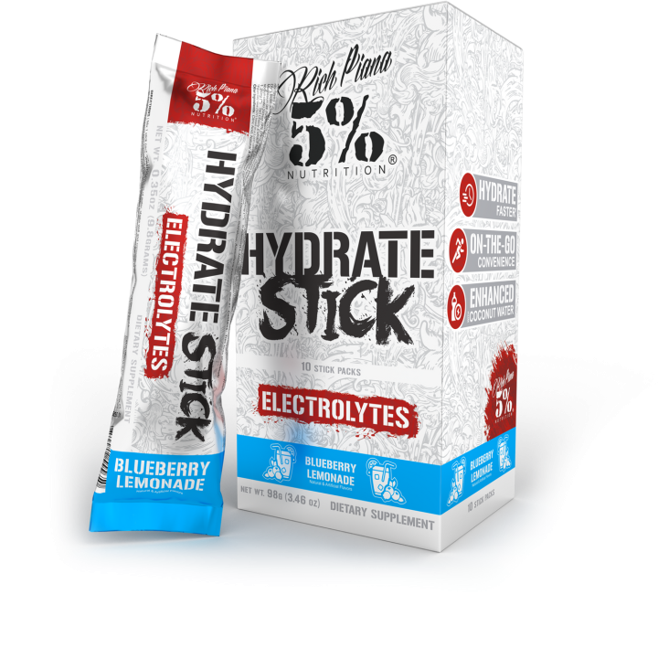 Hydrate Stick Electrolyte Stick Packs 5percent Nutrition integratori idratazione