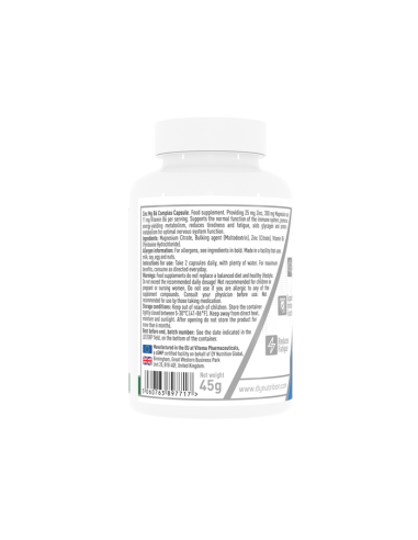 ZN MG B6 Complex 60 capsules