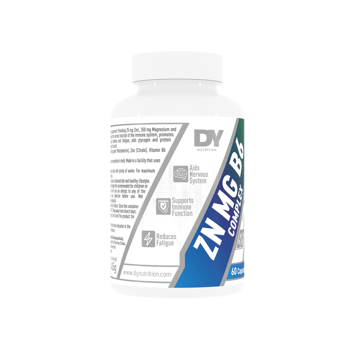 ZN-MG-B6 Complex DY Nutrition zinc magnesium B6 supplement