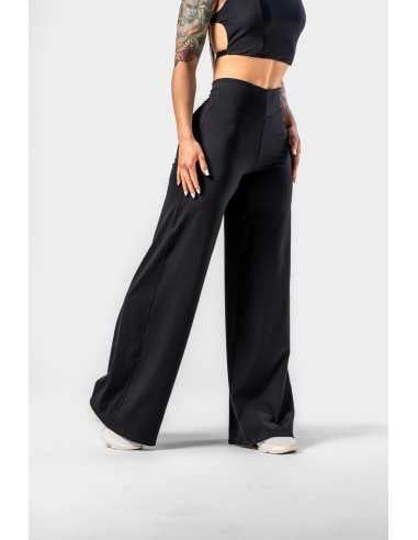 Deni x NEBBIA High-waist Flared Pants