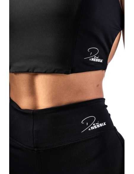 Deni x NEBBIA High-waist Flared Pants