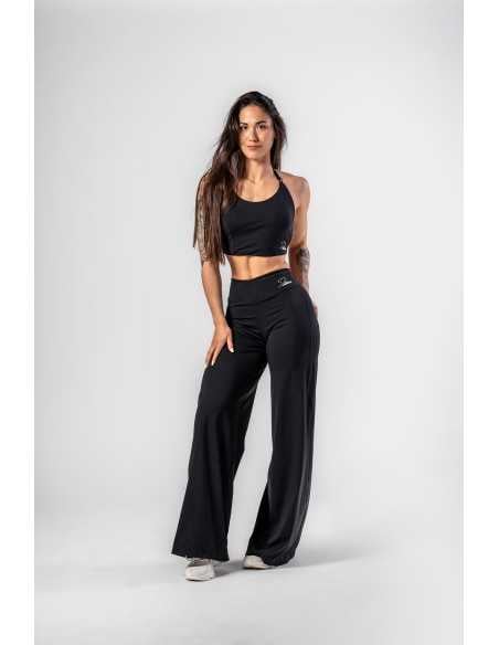 Deni x NEBBIA High-waist Flared Pants