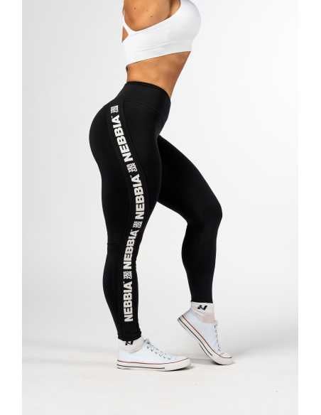 High Waisted Side Stripe Leggings ICONIC