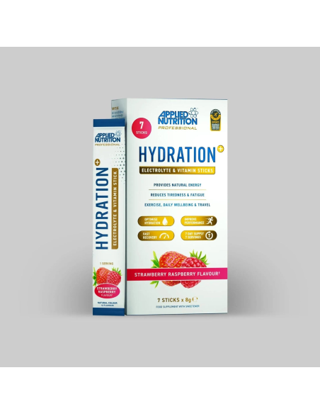 Hydration + Electrolyte & Vitamin Powder Stick Packs 7 x 8g