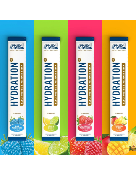 Hydration + Electrolyte & Vitamin Powder Stick Packs 7 x 8g