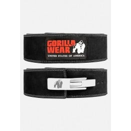 Gorilla Wear 4 Inch Leather Lever Belt