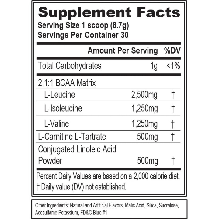 Lean BCAA EVLUTION NUTRITION: advanced support for training & recovery