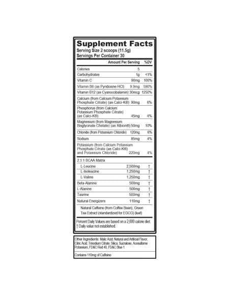 BCAA Energy + Electrolytes 345 grams