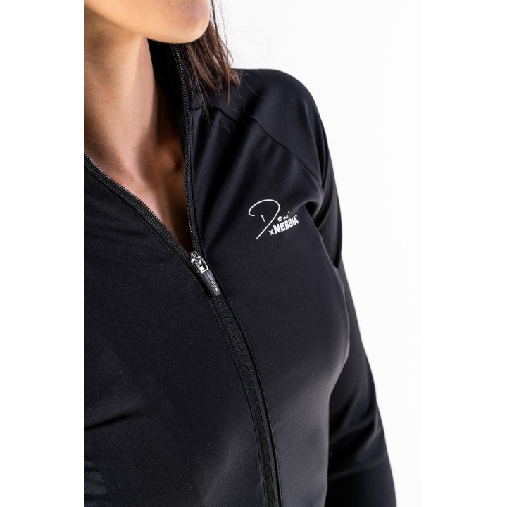 Deni x NEBBIA Fitness Zip Tracktop