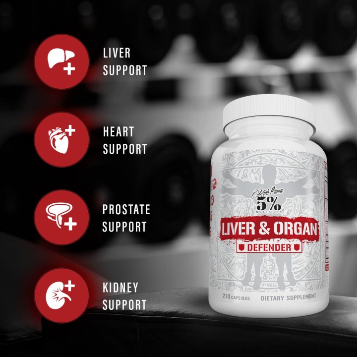 Liver & Organ Defender 270 Capsule 5% Nutrition: Fegato