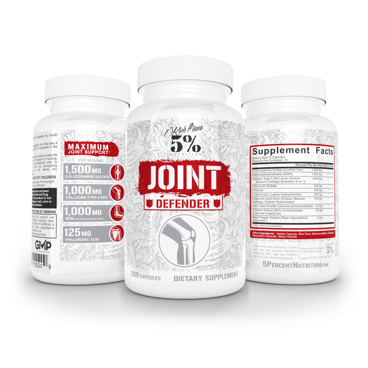 Joint Defender 200 Caps 5% Nutrition Legendary Series