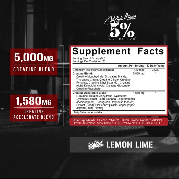 Crea-TEN 225 g 5% Nutrition Legendary Series Creatina