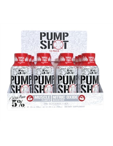 Pump Shot Tropical Punch 12 x 59 ml.