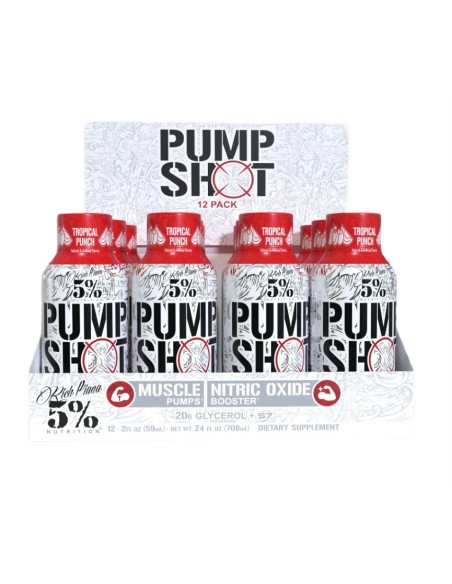 Pump Shot Tropical Punch 12 x 59 ml.