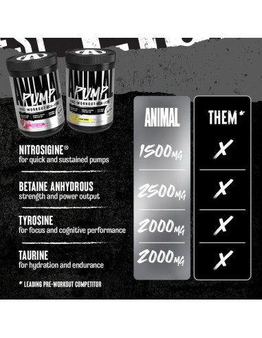 Pump Pre-Workout Non-Stim 442 grams